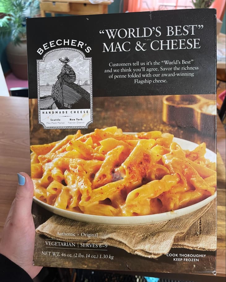 Box of Beecher's Handmade Cheese Frozen "World's Best" Mac &amp; Cheese