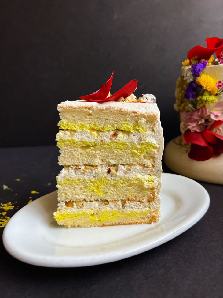Thandai Layer Cake