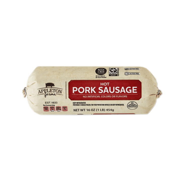 Aldi Appleton Farms Pork Sausage in package
