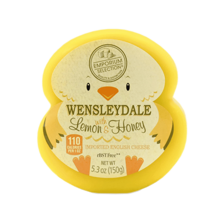 Aldi Emporium Selection Wensleydale with Lemon &amp; Honey in package