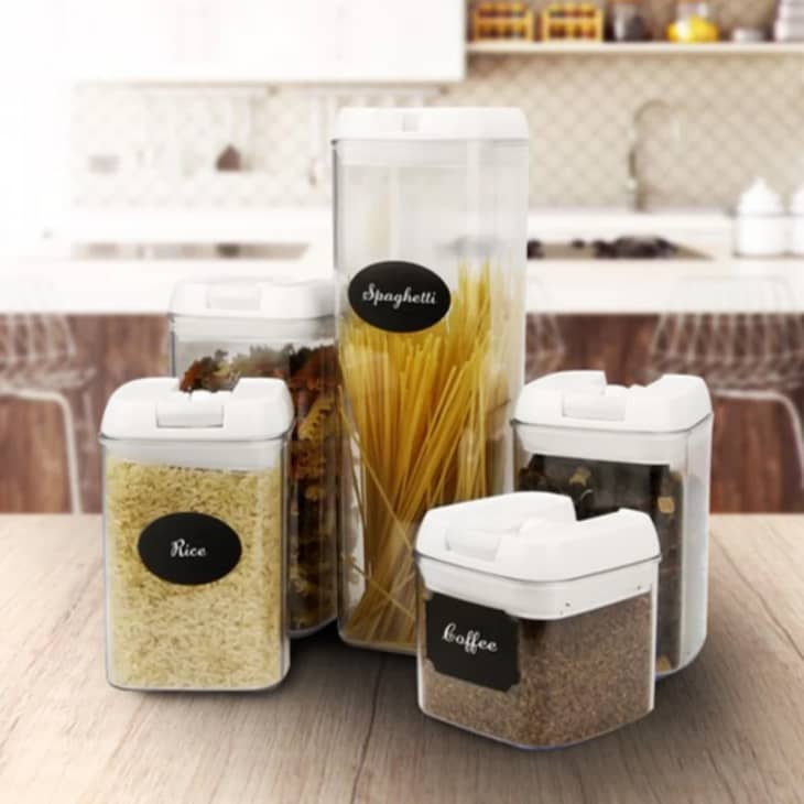 Air-Tight Food Storage Containers (Set of 5) at Clean Design Home