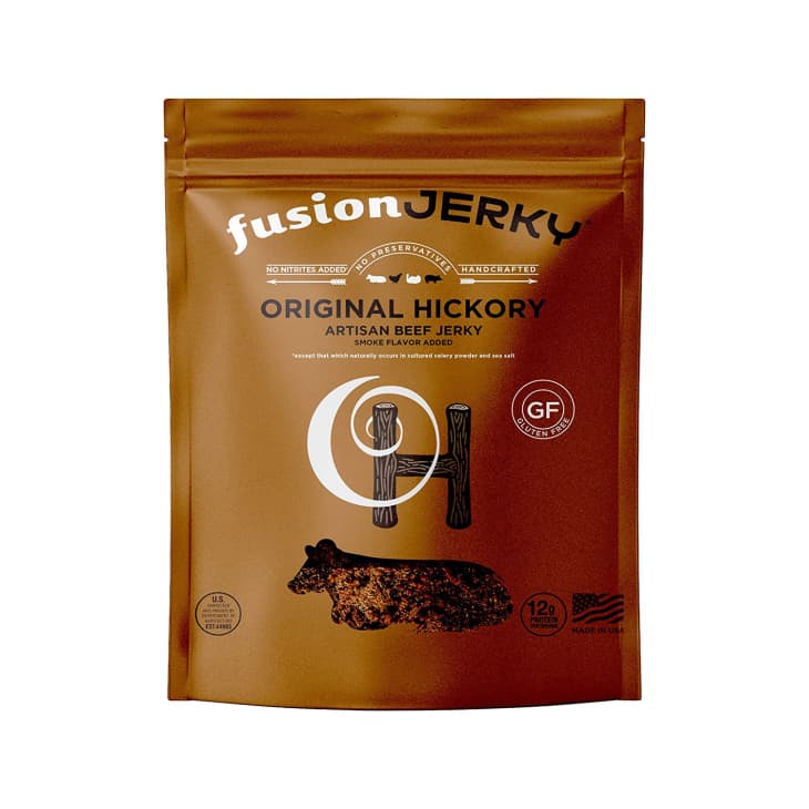 Fusion Jerky Artisan Beef Jerky, Original Hickory at Amazon