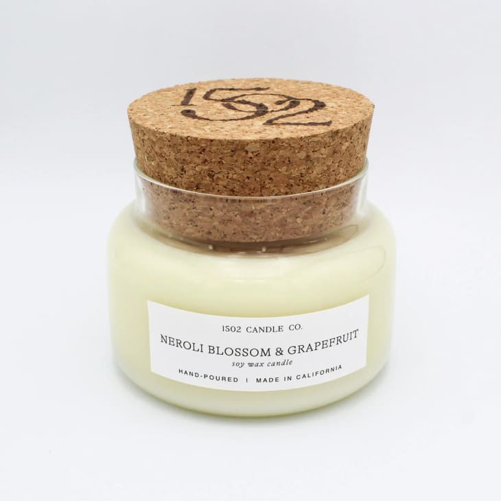 Neroli Blossom & Grapefruit Apothecary Jar Candle at 1502 Candle Co.
