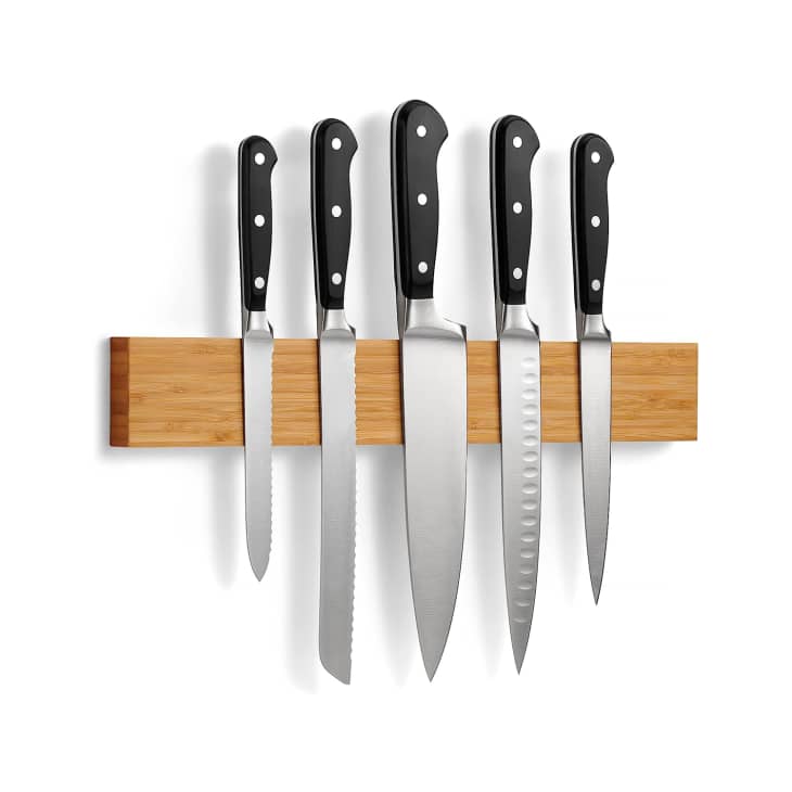 LARHN Magnetic Knife Holder for Wall with Extra Strong Magnet at Amazon