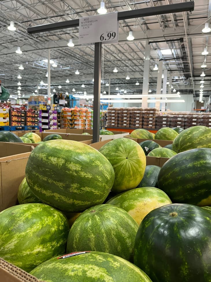 Watermelons at Costco.
