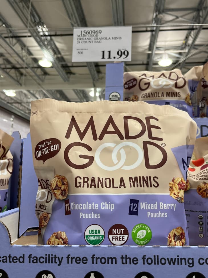 Made Good granola in package at Costco.