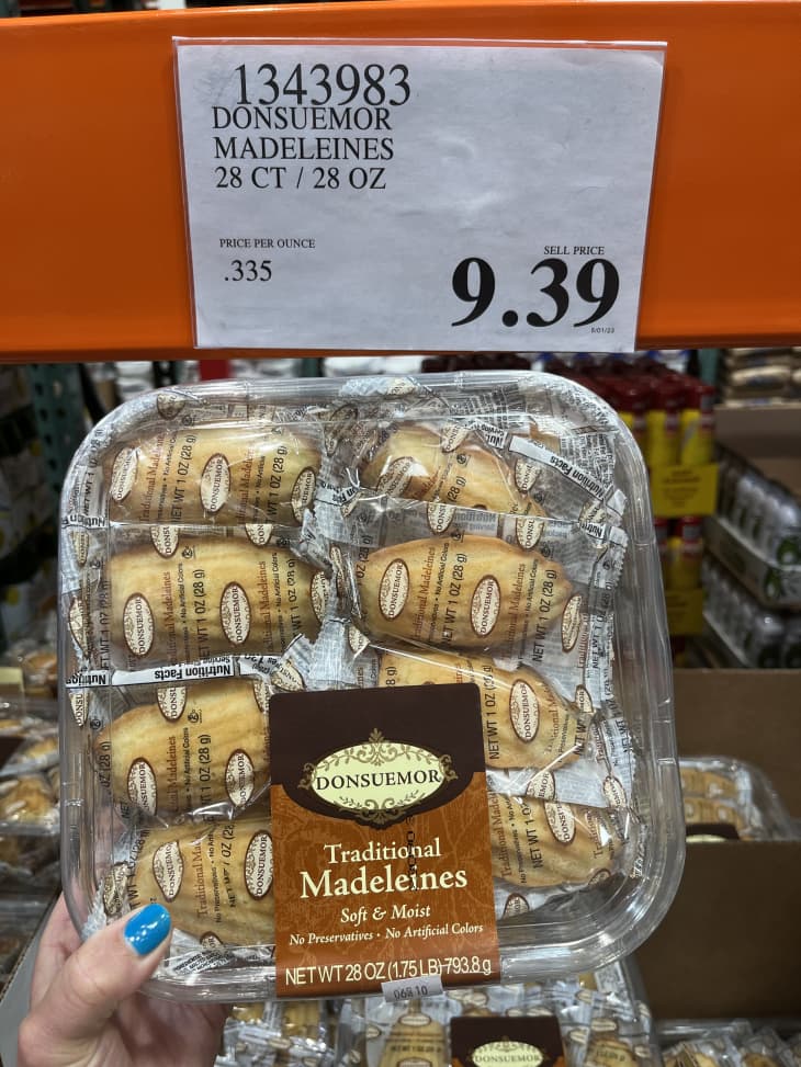 Costco traditional Madeleines