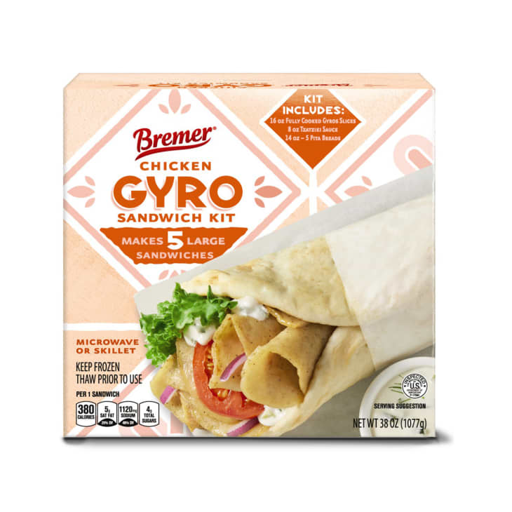 Product photo of Bremer Chicken Gyro Sandwich Kit from Aldi store