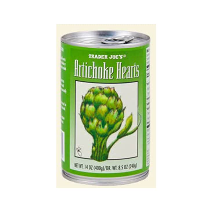 Trader Joe's canned artichoke hearts.
