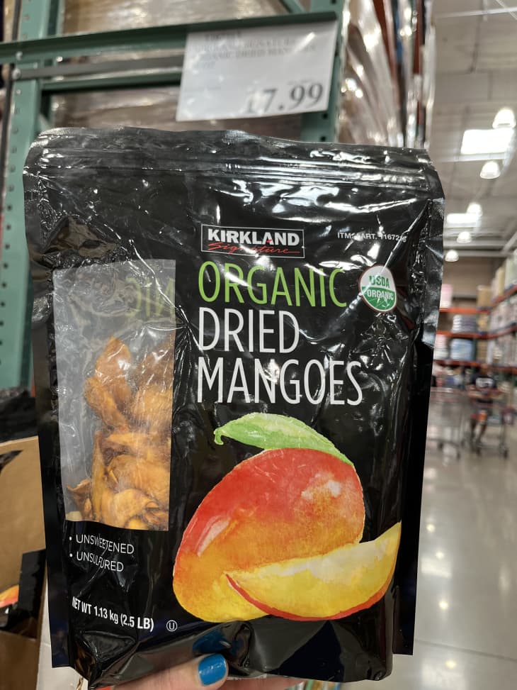 Kirkland organic dried mangoes