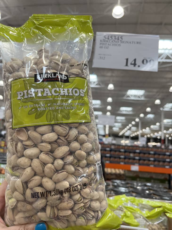 Kirkland pistachios bag