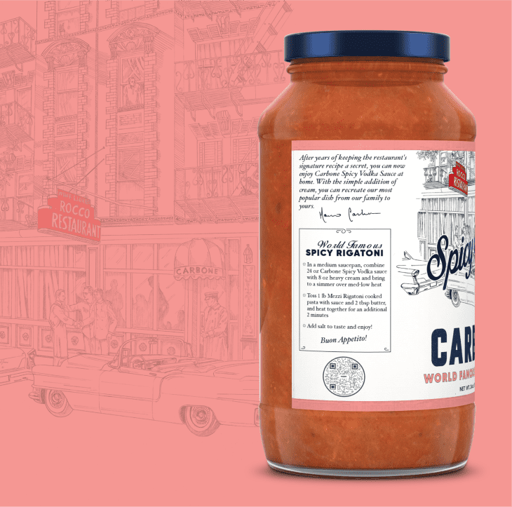 product photo for Caebone Spicy Vodka Pasta sauce
