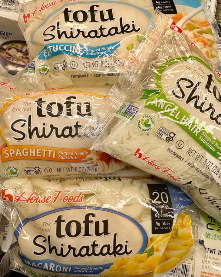 Tofu Shirataki Spaghetti in H Mart store