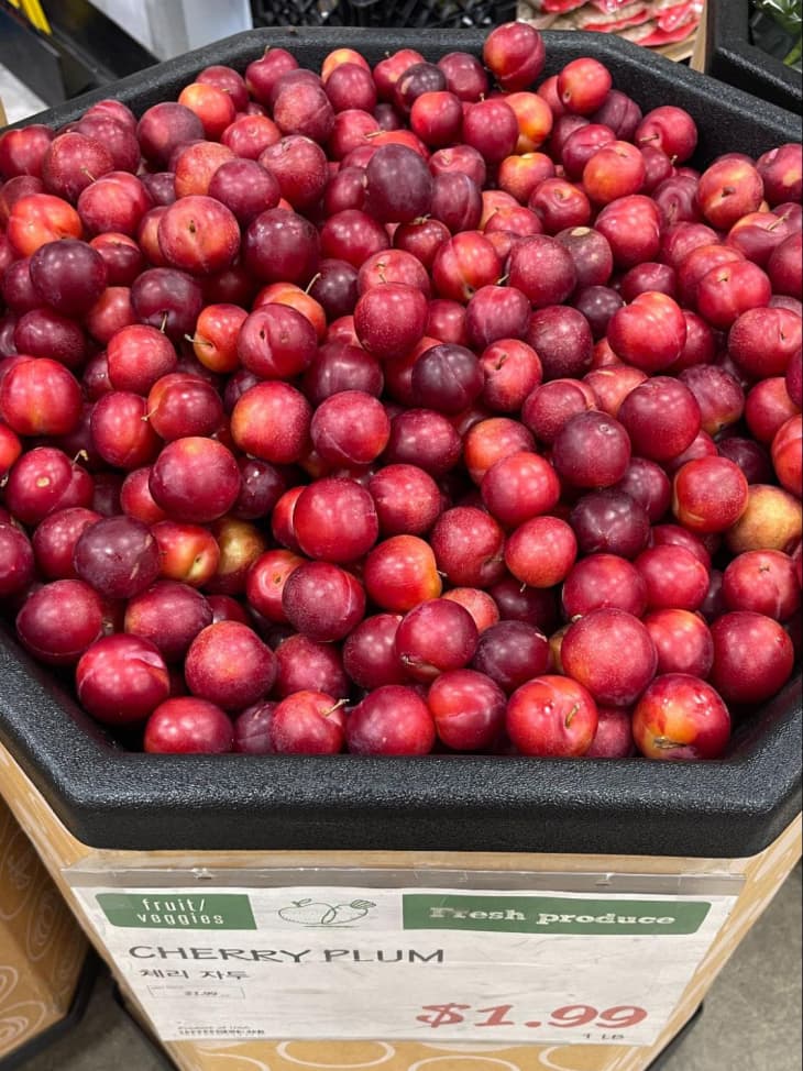Cherry Plums at H Mart store