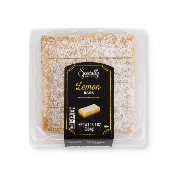 Lemon bars in package.