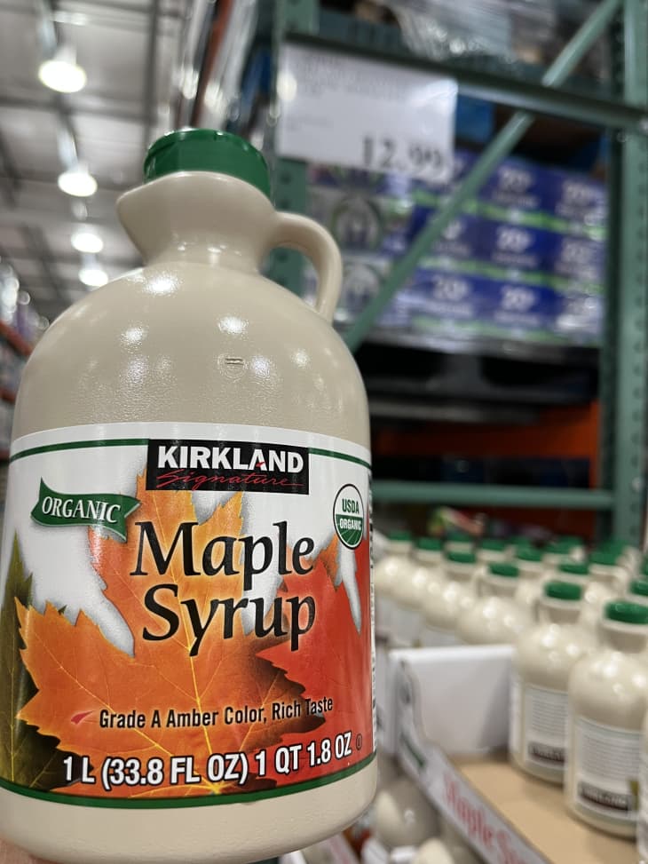 1 liter maple syrup, kirkland