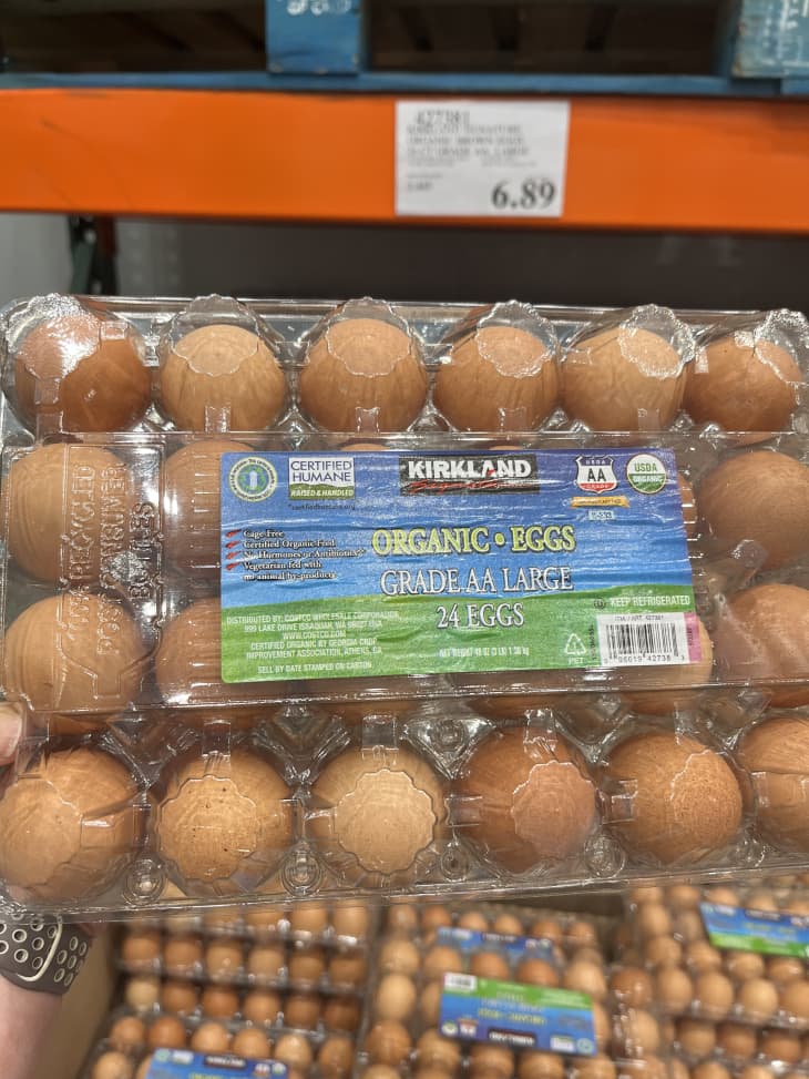 2 dozen eggs, kirkland