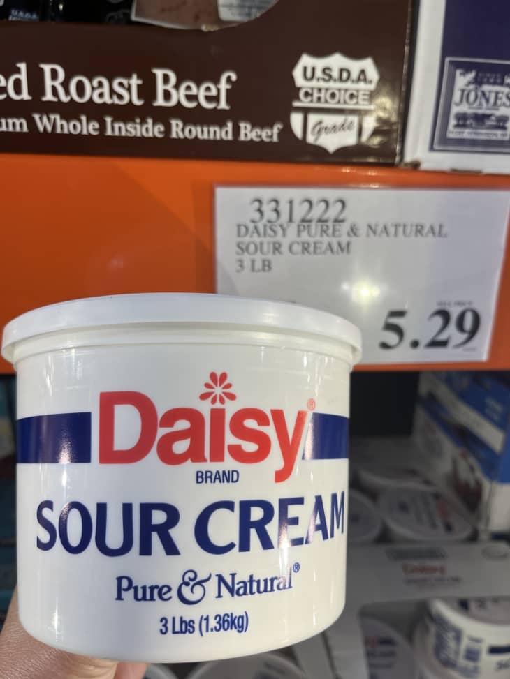 3 pound sour cream, daisy sour cream