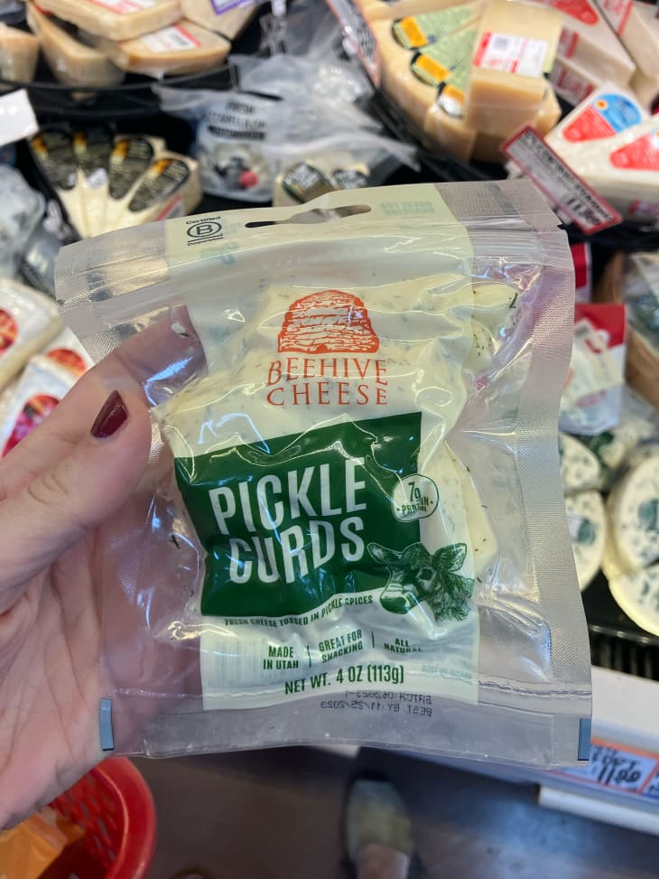 Trader Joe's pickle curds.