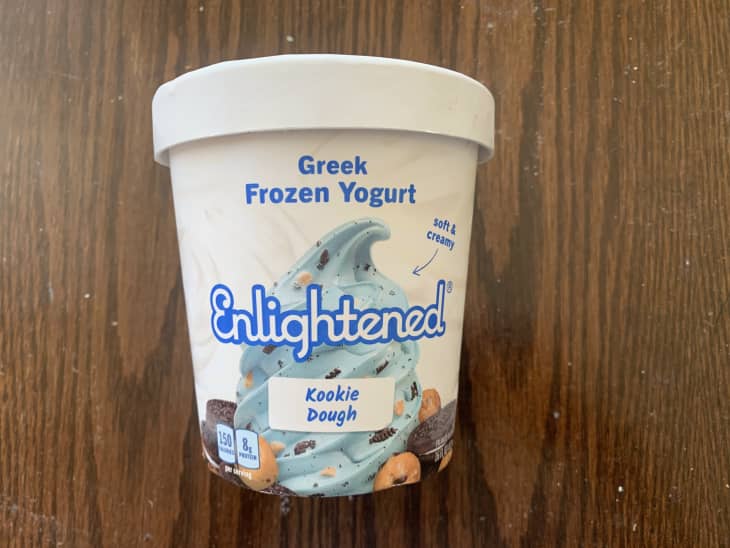Photo of enlightened frozen yogurt.