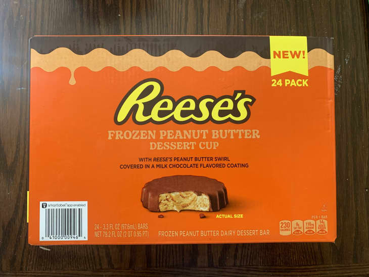 Photos of Reese’s Frozen Peanut Butter Dessert Cups.