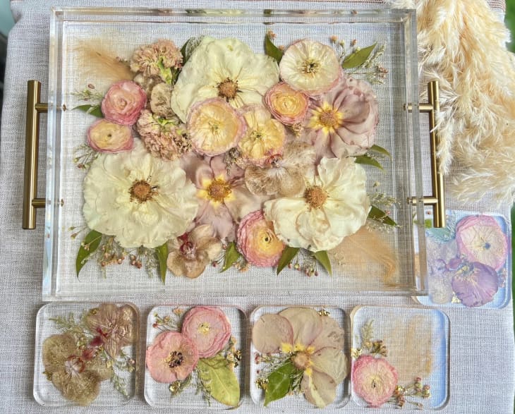 Product Image: Rectangle Tray Wedding Flower Preservation