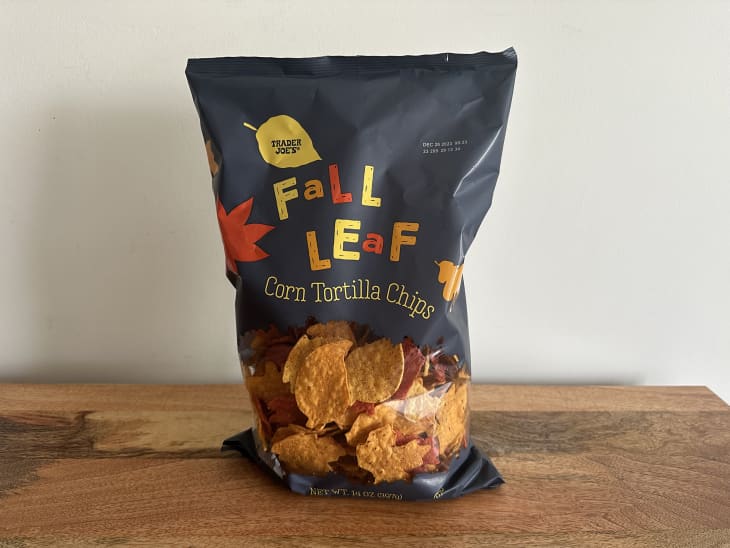 Trader Joe's Fall Leaf Corn Tortilla Chips