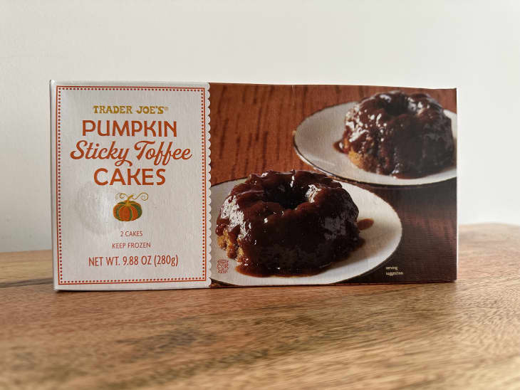 Trader Joe's Pumpkin Sticky Toffee Cakes