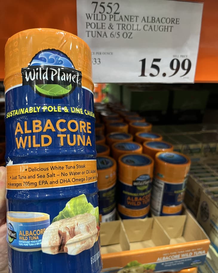 Wild Planet Albacore Wild Tuna at Costco store