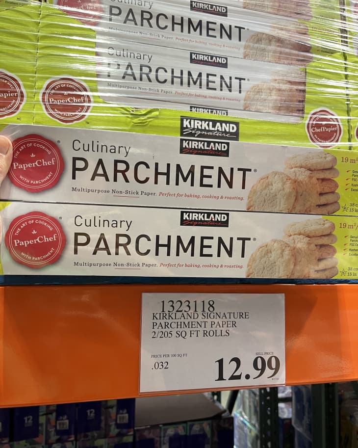 Kirkland Culinary Parchment at Costco store