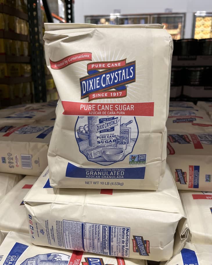 Dixie Crystals Pure Cane Sugar at Costco store
