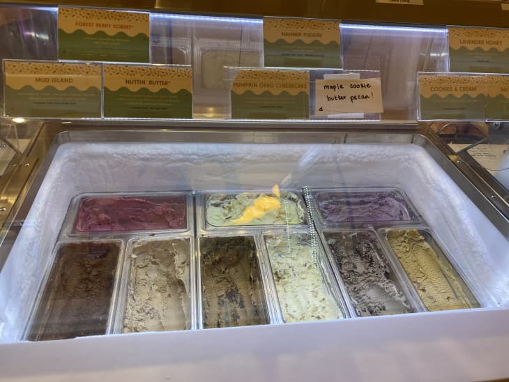 ice cream store flavors