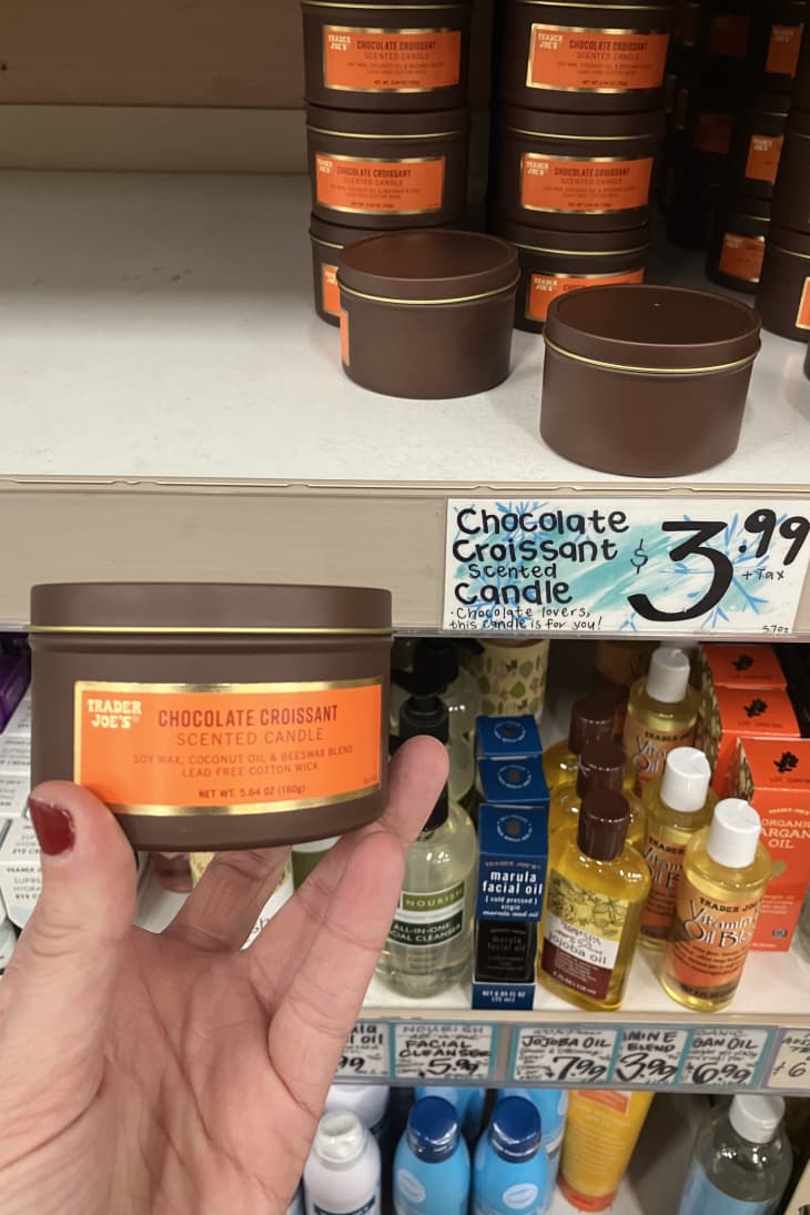 Trader Joe's Chocolate Croissant Scented Candle