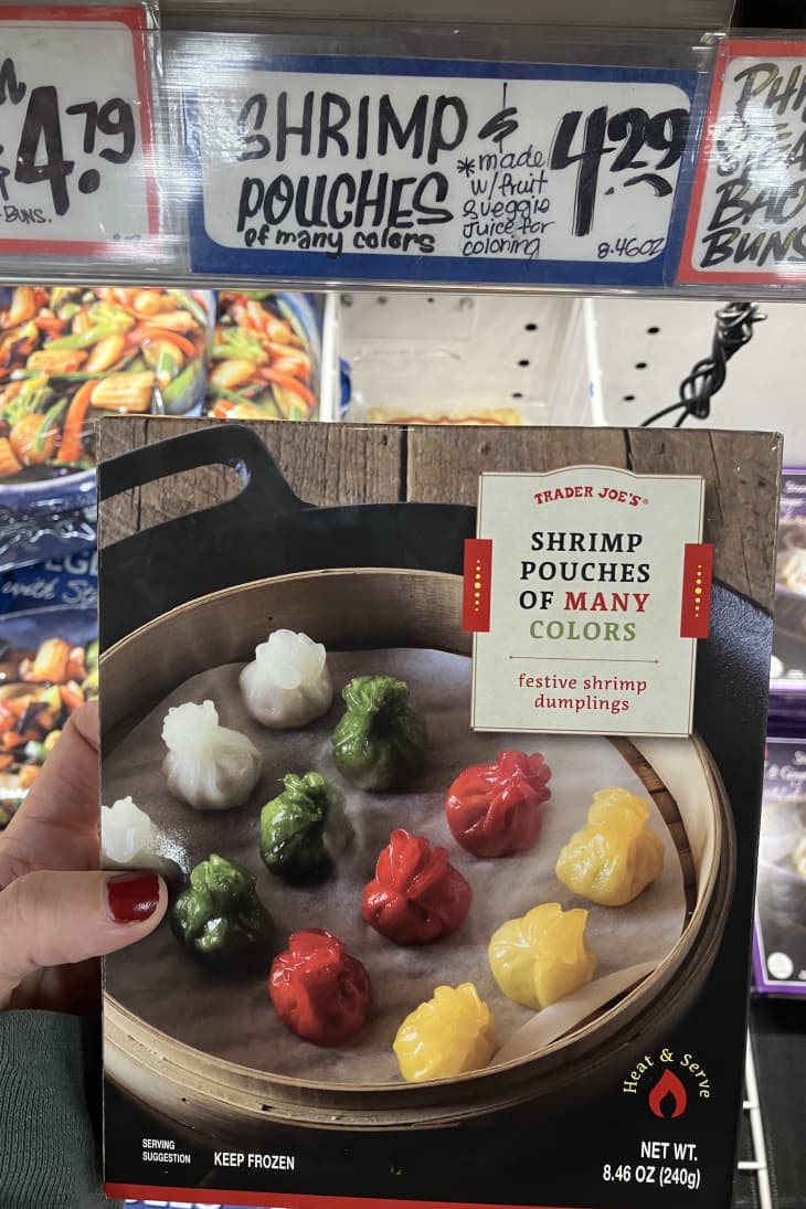 Trader Joe's Shrimp Pouches of Many Colors