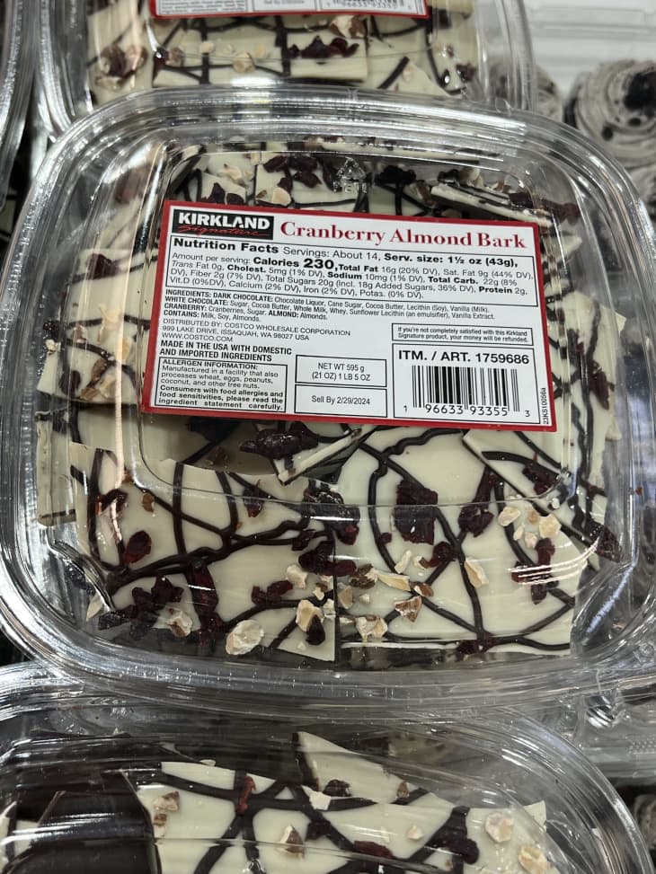 Cranberry Almond Bark