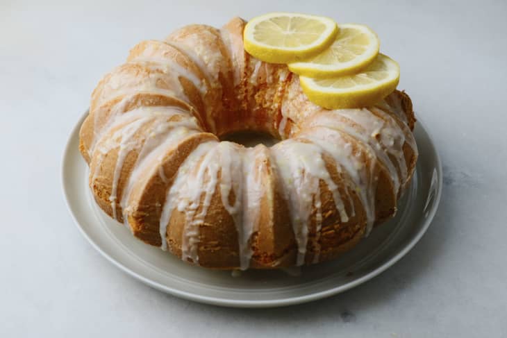 Lemon cake.
