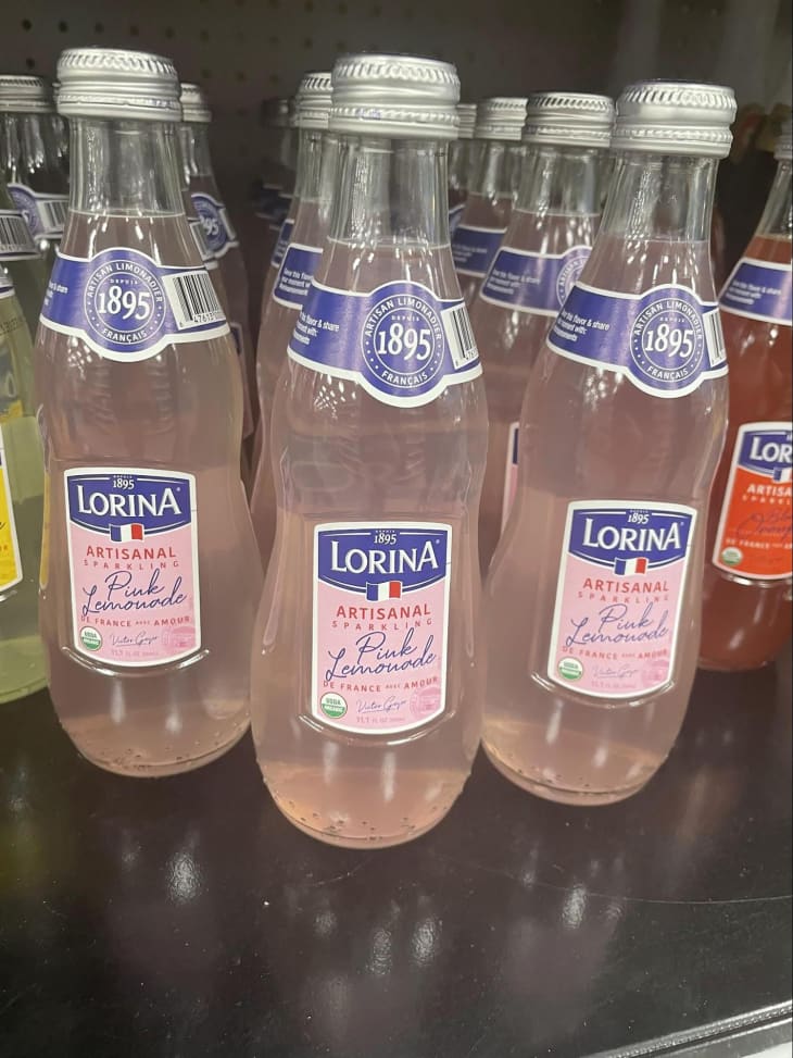 Pink lemonade soda at Saraga International Grocer.