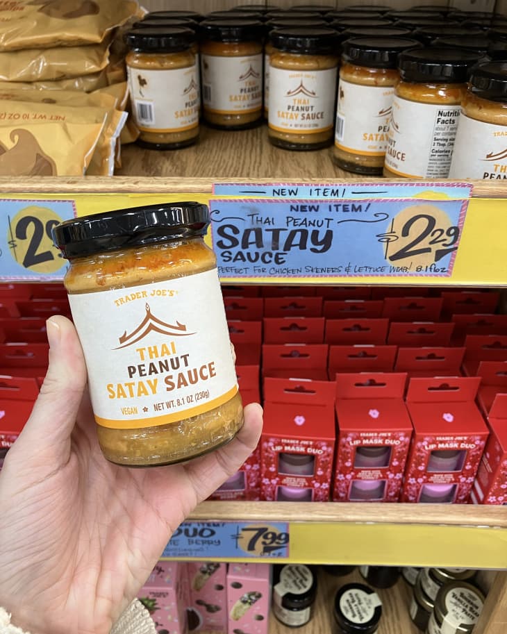 Thai Peanut Satay Sauce at Trader Joe's store