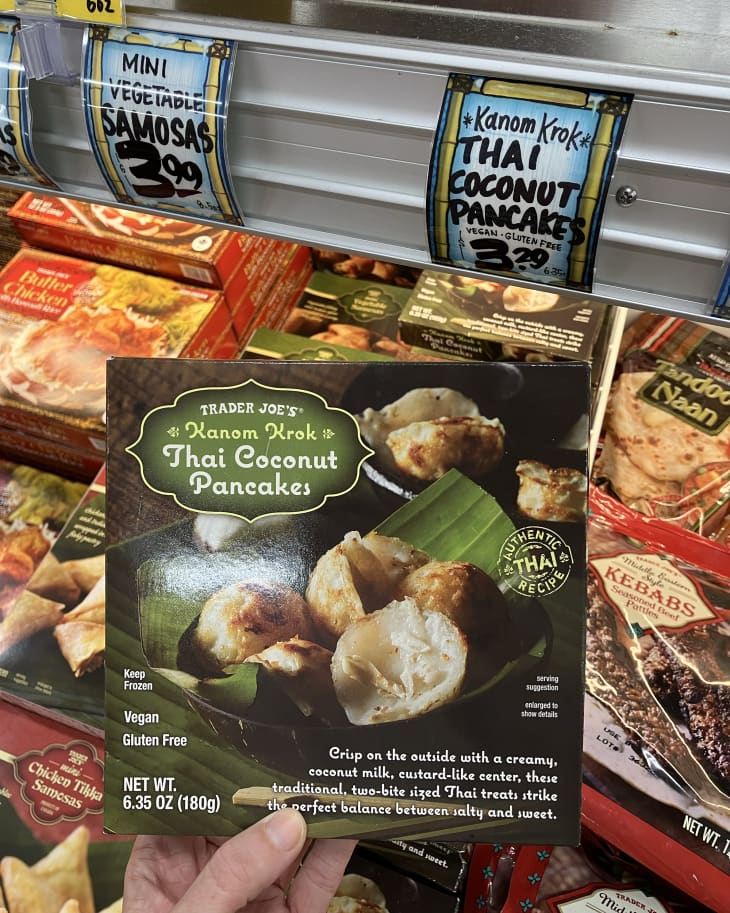 Kanom Krok Thai Coconut Pancakes at Trader Joe's store