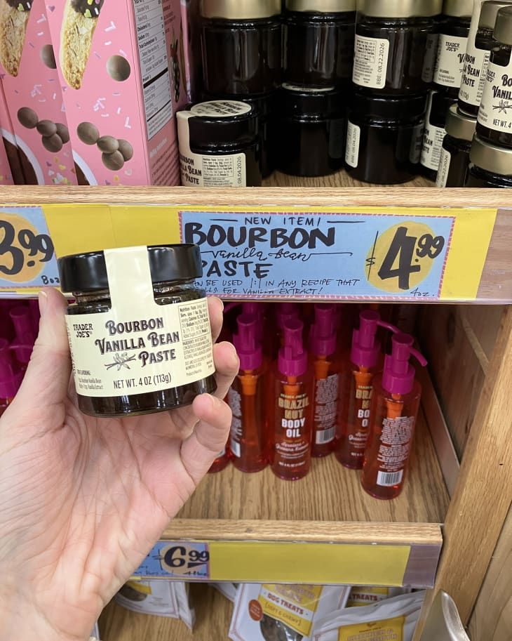 Bourbon Vanilla Bean Paste at Trader Joe's store