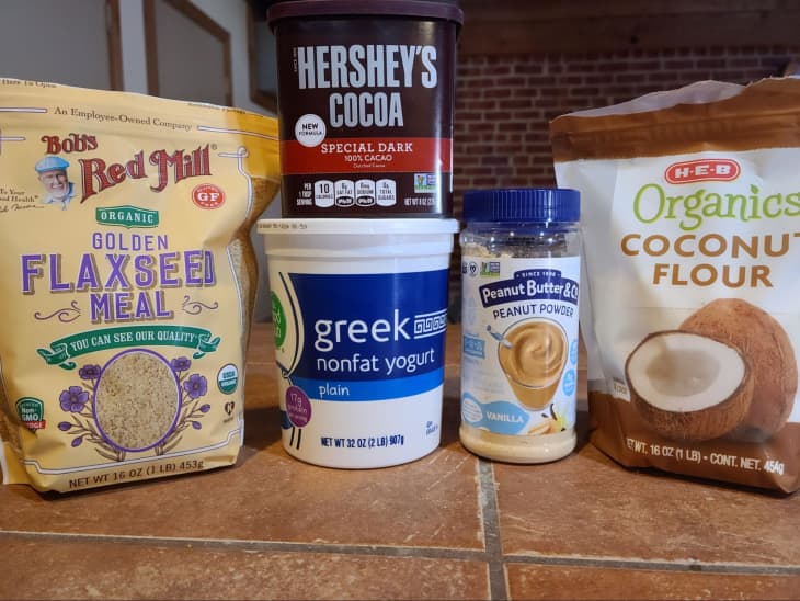 ingredients to make protein pudding