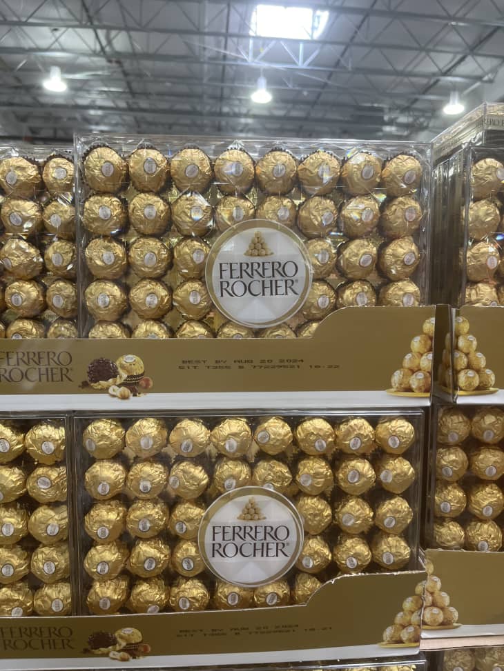 Ferrero Rocher chocolates.