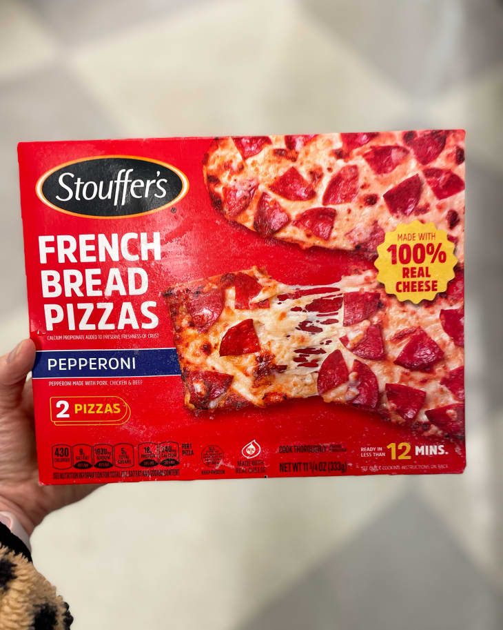 Stouffer's frozen French Bread Pizzas