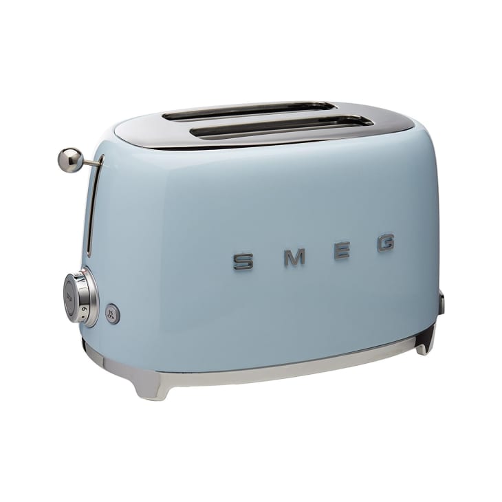 SMEG 2 Slice Retro Toaster (Pastel Blue) at Amazon