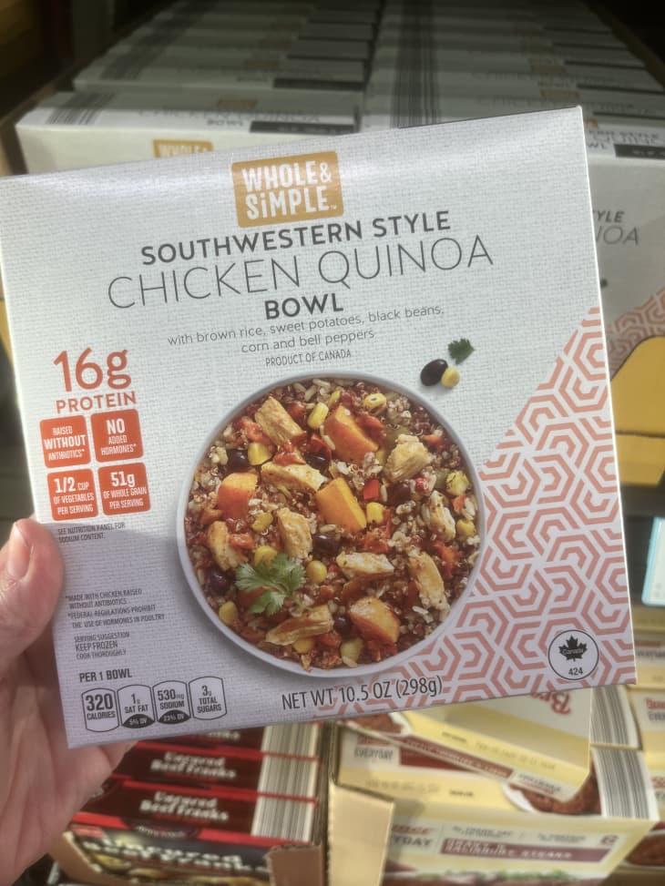Southwestern-style chicken quinoa.