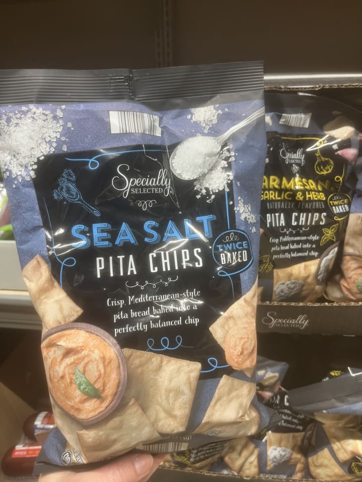 Sea salt pita chips.