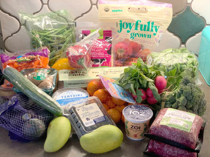 Imperfect Foods grocery haul.