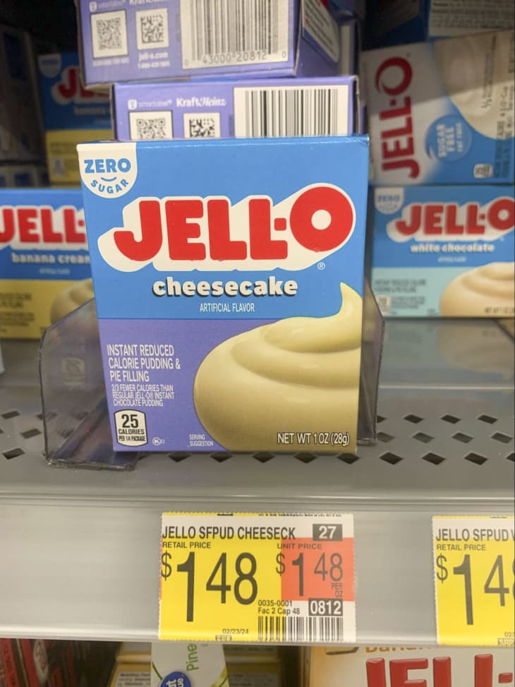 Jell-o cheesecake.