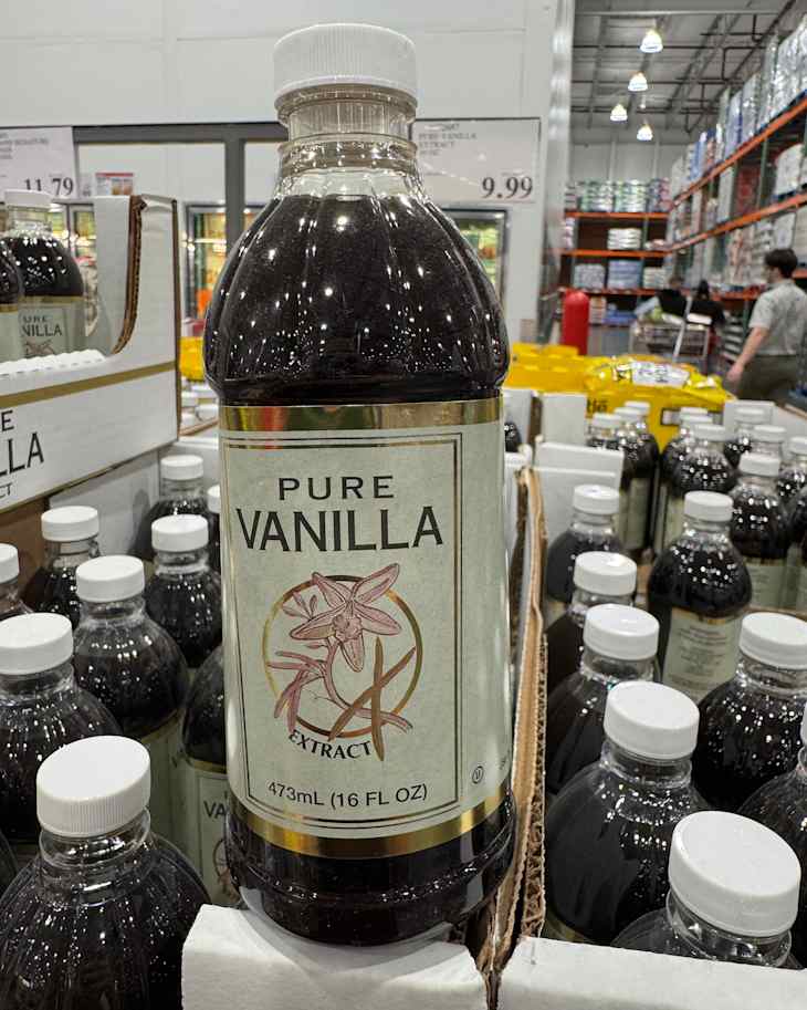 Pure Vanilla Extract at Costco store
