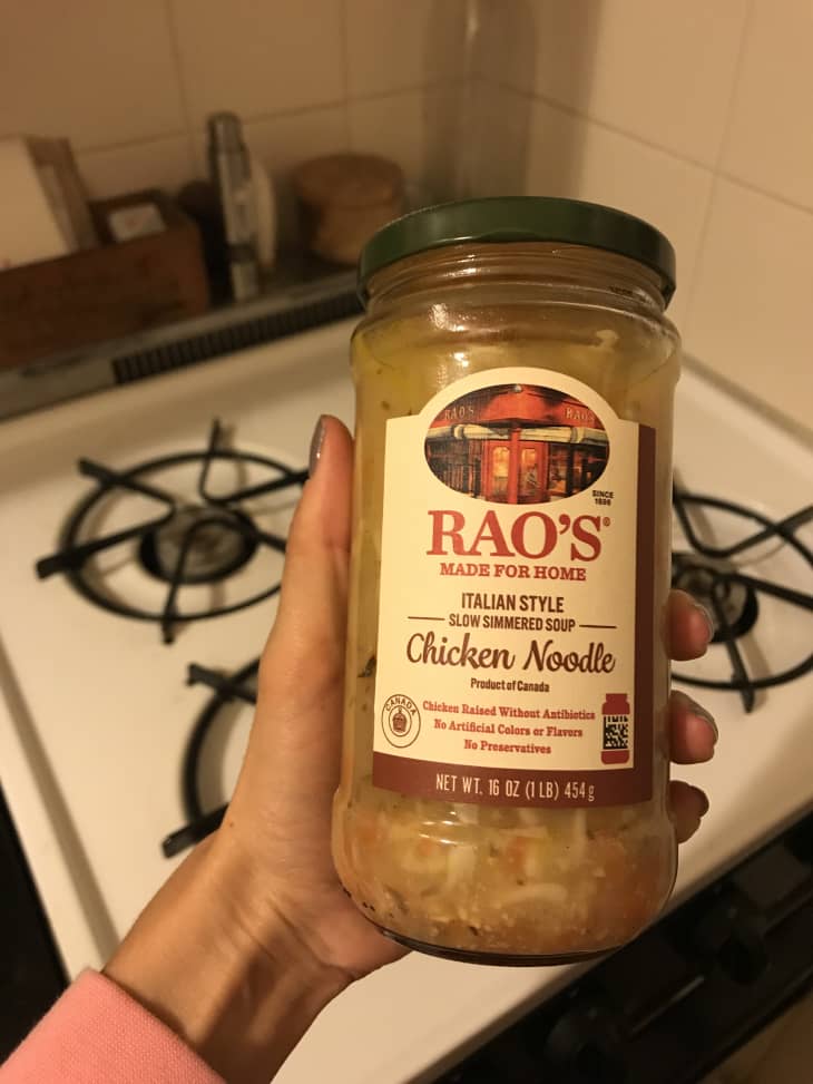 RAO chicken noodle soup review 